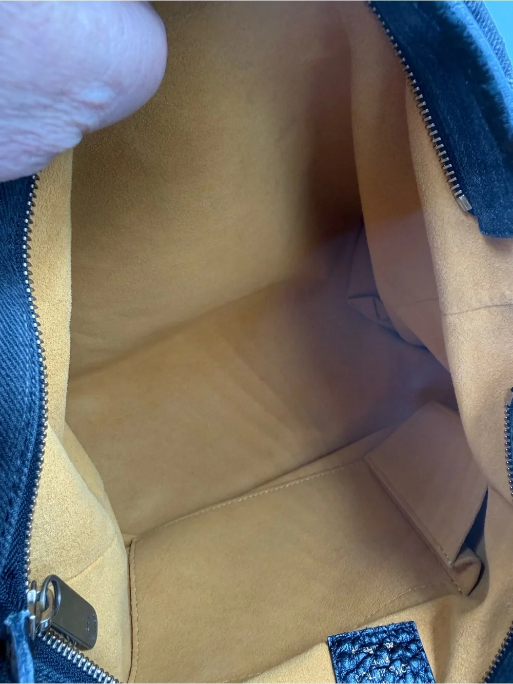 Louis Vuitton Black Monogram Denim Neo Cabby Tote with Detachable CB Strap - Picture 8 of 14